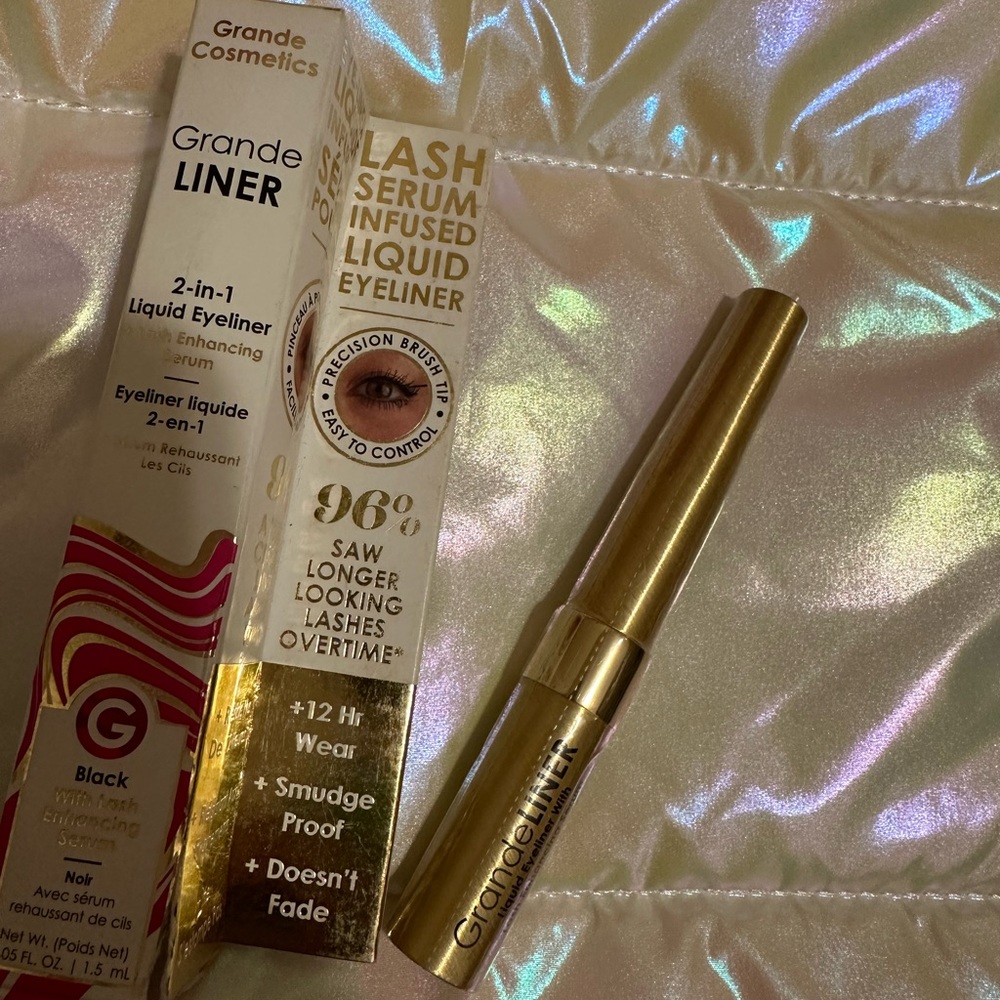Grande cosmetics lash serum and liner 2 in 1 black